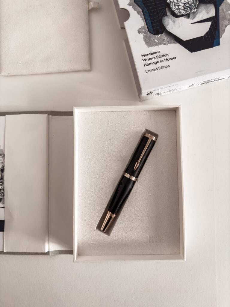 Montblanc writers edition homer fountain pen