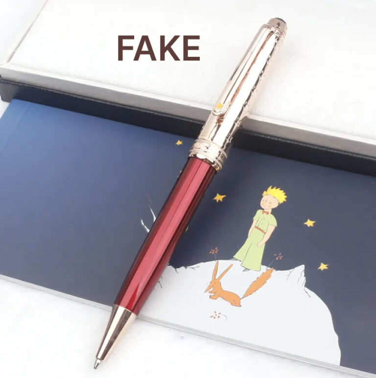 How to Identify a Fake Montblanc Pen (Montblanc Solitaire Example ...