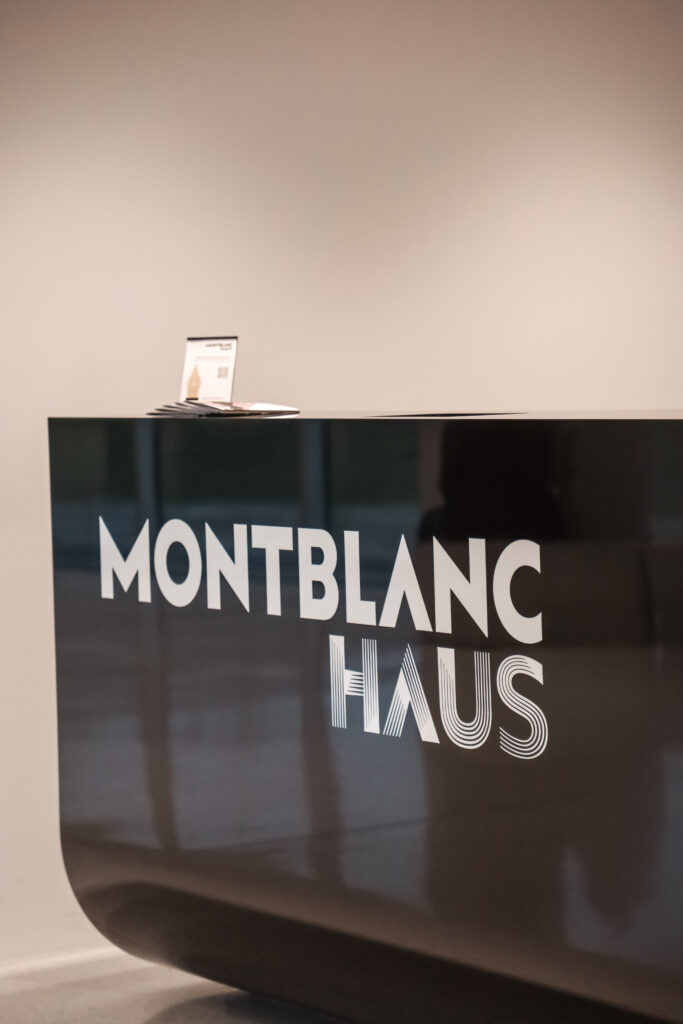 Montblanc Haus reception