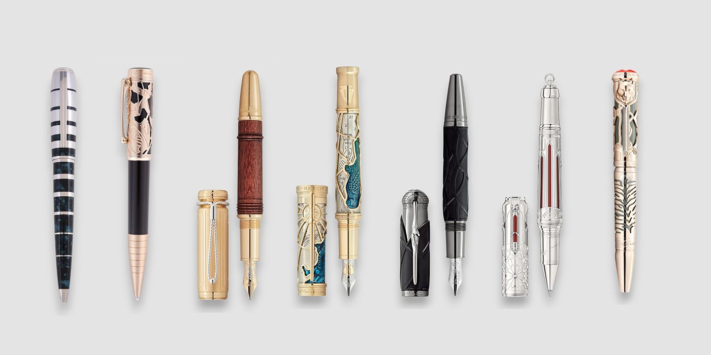 Overview of All Montblanc Writers Edition Pens